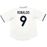 2000/01 INTER MILAN RONALDO #9 AWAY SHIRT (M) NIKE