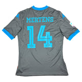 2015/16 NAPOLI MERTENS #14 AUTHENTIC AWAY SHIRT (XXL) KAPPA