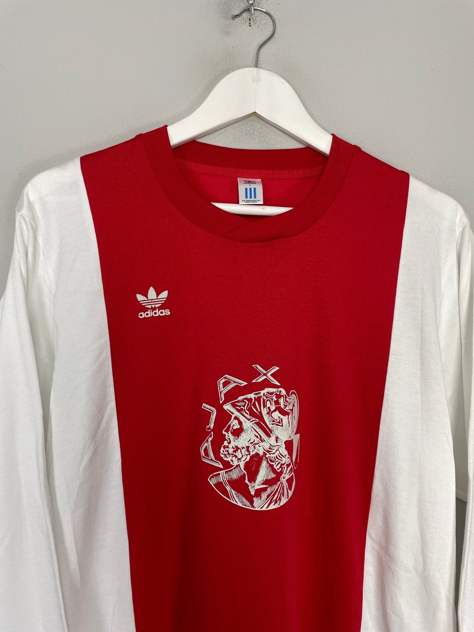 Shop 1972 AJAX ADIDAS ORIGINALS L/S HOME SHIRT (L), classic football shirts, vintage football shirts & retro soccer jerseys at Cult Kits