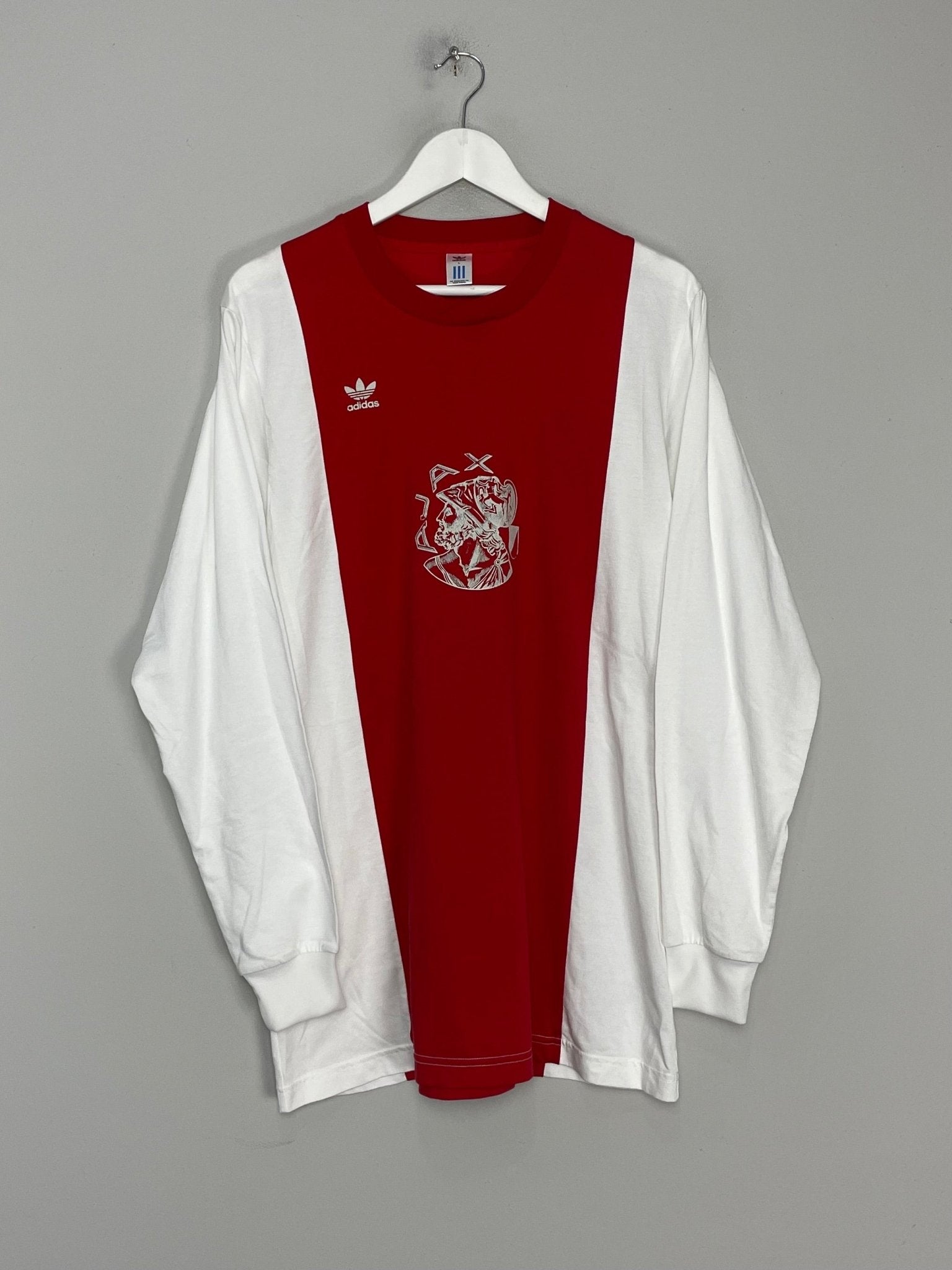 Shop 1972 AJAX ADIDAS ORIGINALS L/S HOME SHIRT (L), classic football shirts, vintage football shirts & retro soccer jerseys at Cult Kits