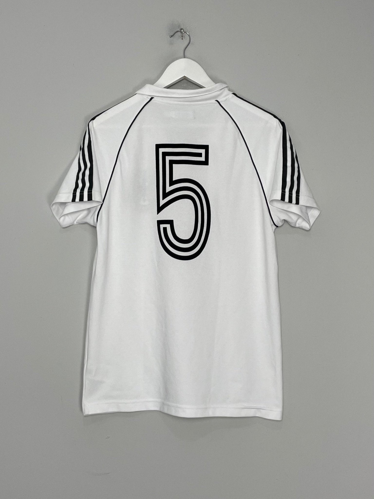 Shop 1974 GERMANY #5 *ADIDAS ORIGINALS RE-ISSUE* HOME SHIRT (M) ADIDAS, classic football shirts, vintage football shirts & retro soccer jerseys at Cult Kits