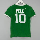 Shop 1974/76 NEW YORK COSMOS PELE #10 *RE-ISSUE* HOME SHIRT (S) UMBRO, classic football shirts, vintage football shirts & retro soccer jerseys at Cult Kits