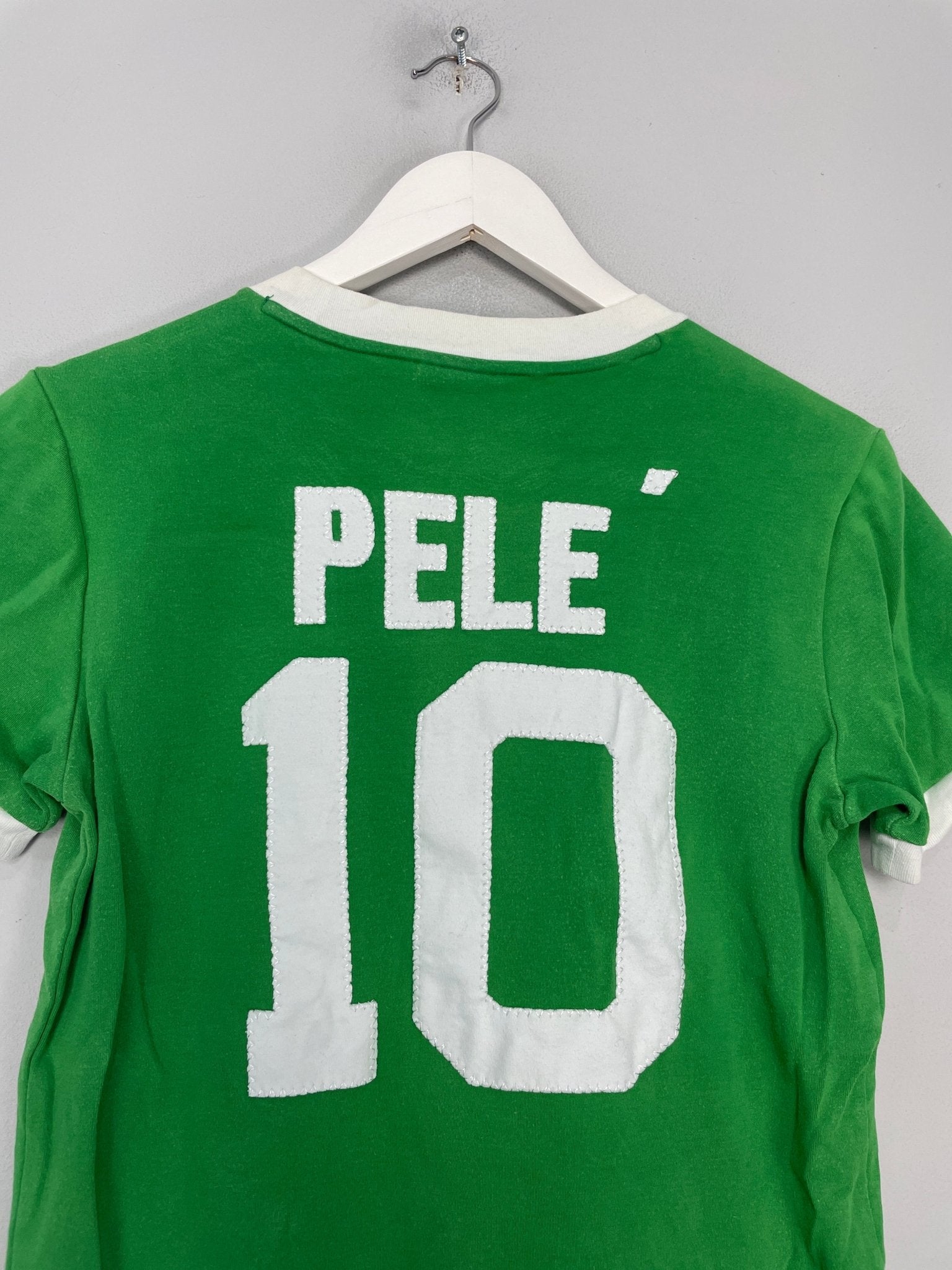 Shop 1974/76 NEW YORK COSMOS PELE #10 *RE-ISSUE* HOME SHIRT (S) UMBRO, classic football shirts, vintage football shirts & retro soccer jerseys at Cult Kits