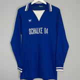 Shop 1977/78 SCHALKE L/S HOME SHIRT (L) ERIMA, classic football shirts, vintage football shirts & retro soccer jerseys at Cult Kits