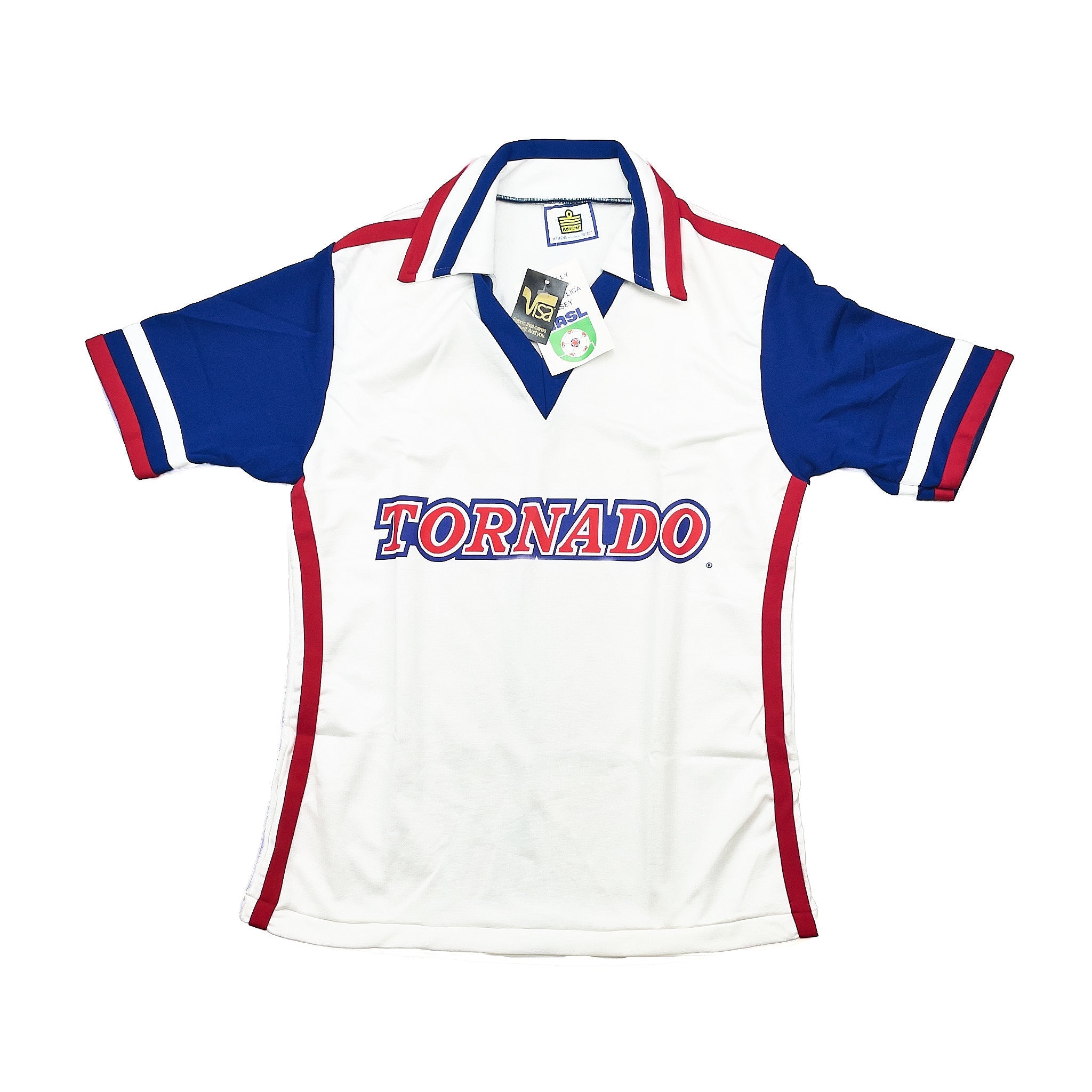 1978 80 Dallas Tornado *BNWT* Home Shirt Nasl
