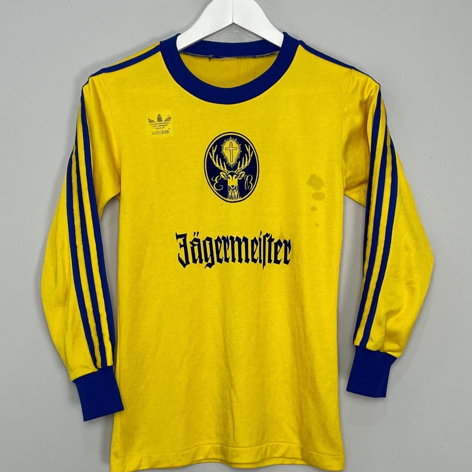 Shop 1979/81 EINTRACHT BRAUNSCHWEIG L/S HOME SHIRT (S) ADIDAS, classic football shirts, vintage football shirts & retro soccer jerseys at Cult Kits