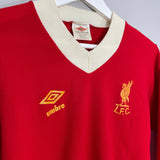 Shop 1979/82 LIVERPOOL L/S HOME SHIRT (S) UMBRO, classic football shirts, vintage football shirts & retro soccer jerseys at Cult Kits