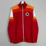 Shop 1980 ROMA RETRO TRACKSUIT TOP (M) OM, classic football shirts, vintage football shirts & retro soccer jerseys at Cult Kits