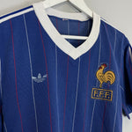 Shop 1980/81 FRANCE HOME SHIRT (M) ADIDAS, classic football shirts, vintage football shirts & retro soccer jerseys at Cult Kits