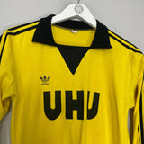 Shop 1980/82 DORTMUND L/S HOME SHIRT (S) ADIDAS, classic football shirts, vintage football shirts & retro soccer jerseys at Cult Kits