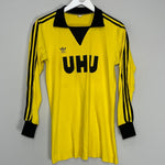 Shop 1980/82 DORTMUND L/S HOME SHIRT (S) ADIDAS, classic football shirts, vintage football shirts & retro soccer jerseys at Cult Kits