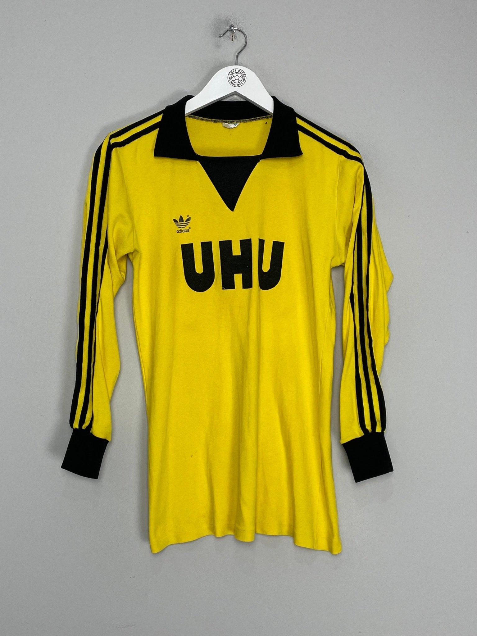 Shop 1980/82 DORTMUND L/S HOME SHIRT (S) ADIDAS, classic football shirts, vintage football shirts & retro soccer jerseys at Cult Kits