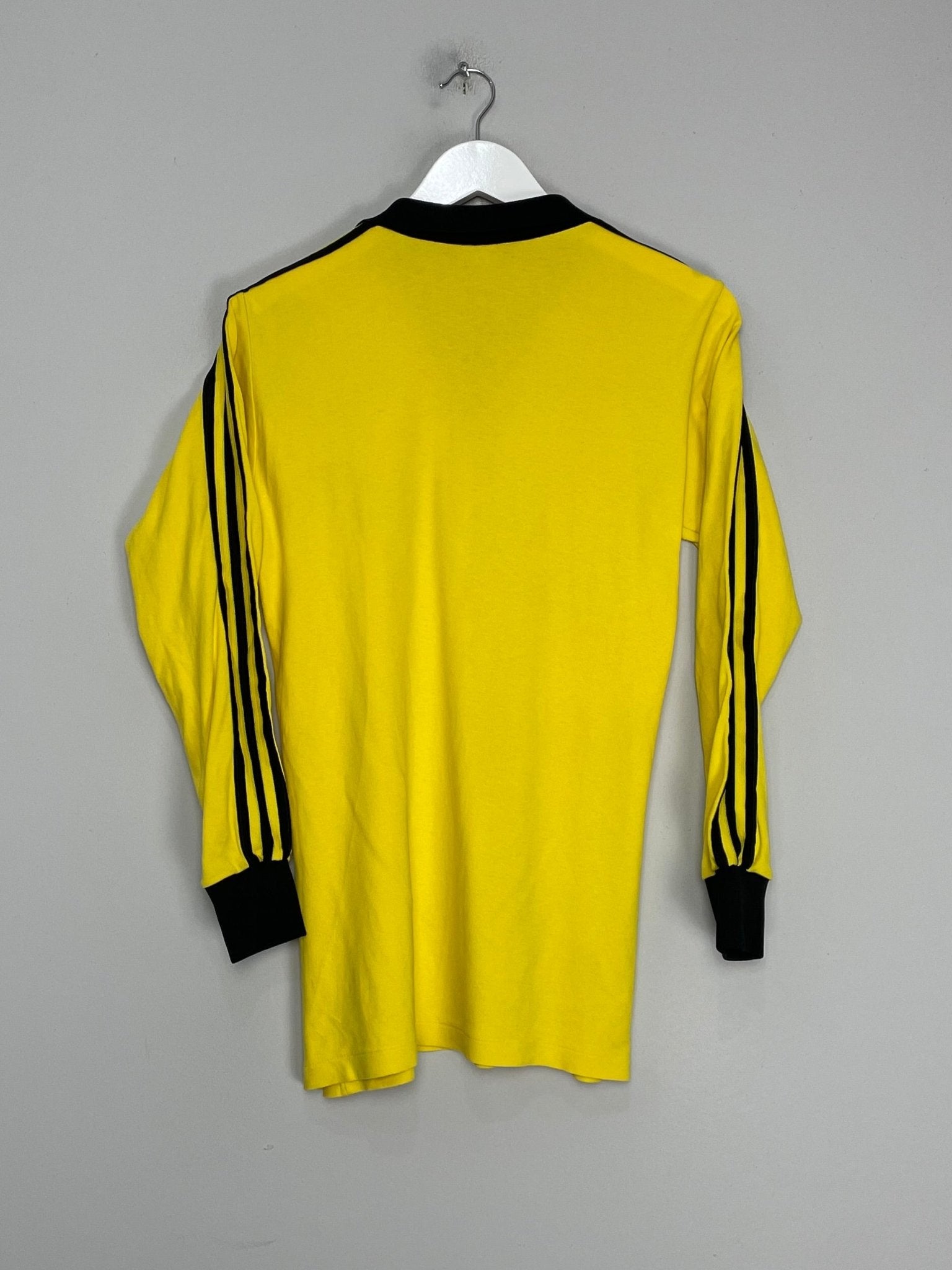 Shop 1980/82 DORTMUND L/S HOME SHIRT (S) ADIDAS, classic football shirts, vintage football shirts & retro soccer jerseys at Cult Kits
