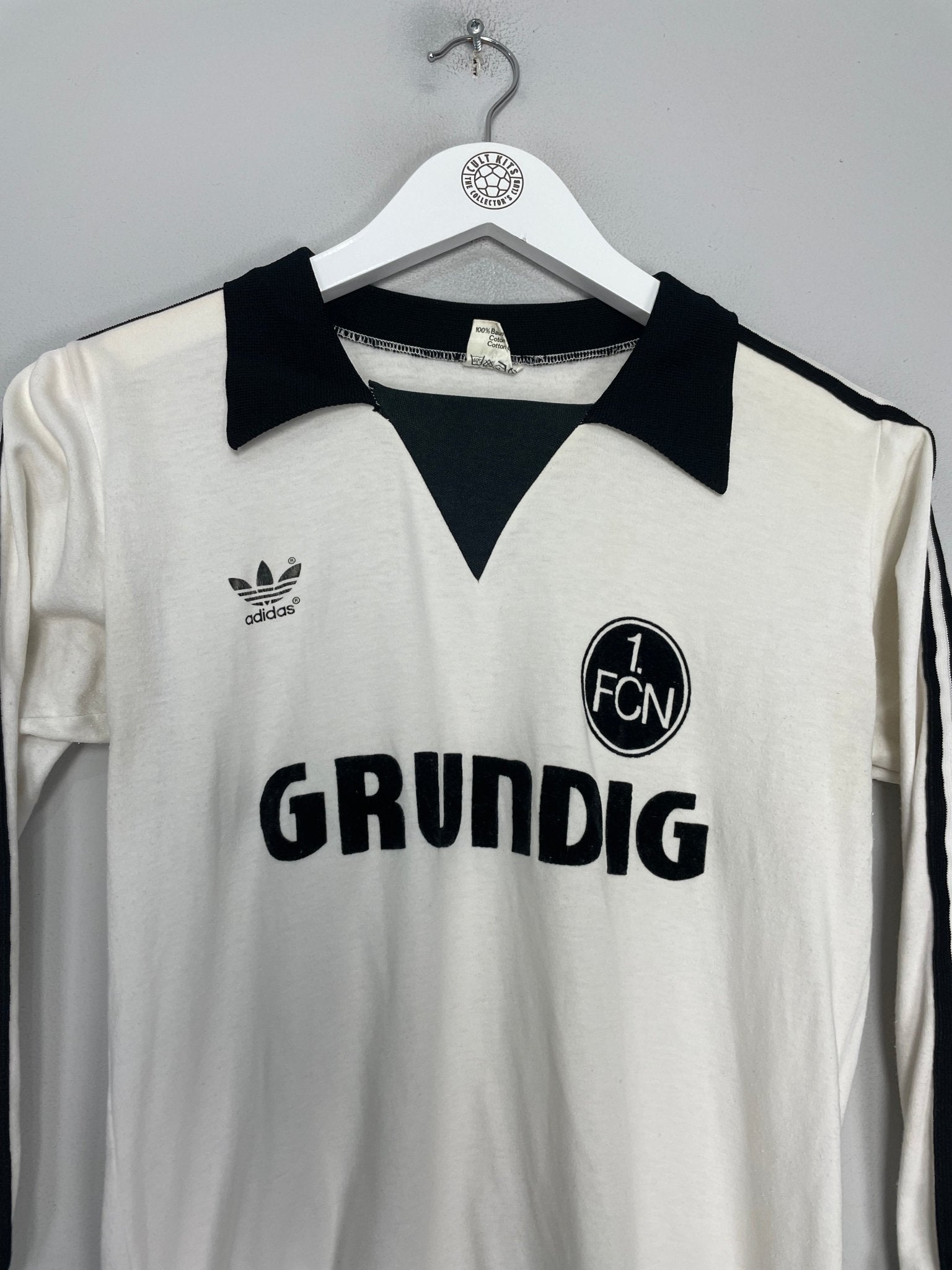 Shop 1980/82 FC NURNBERG L/S HOME SHIRT (S) ADIDAS, classic football shirts, vintage football shirts & retro soccer jerseys at Cult Kits