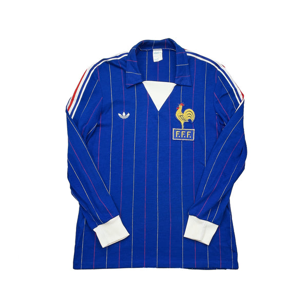 1980/82 France L/S Home Shirt (M) Adidas – Cult Kits