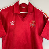 Shop 1981 SPAIN #6 *PLAYER ISSUE* HOME SHIRT (L) ADIDAS, classic football shirts, vintage football shirts & retro soccer jerseys at Cult Kits