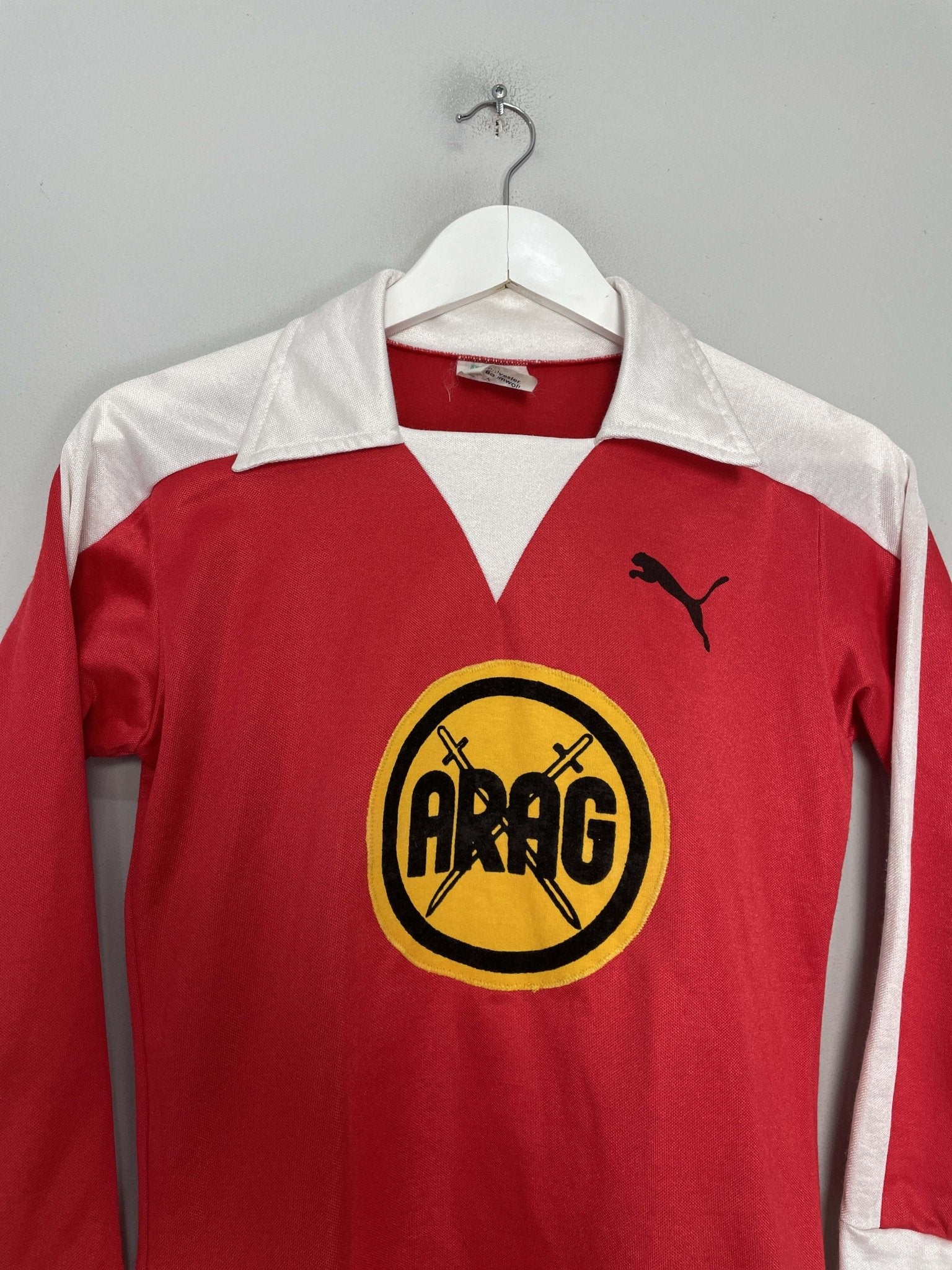 Shop 1981/82 FORTUNA DUSSELDORF L/S HOME SHIRT (XS) PUMA, classic football shirts, vintage football shirts & retro soccer jerseys at Cult Kits