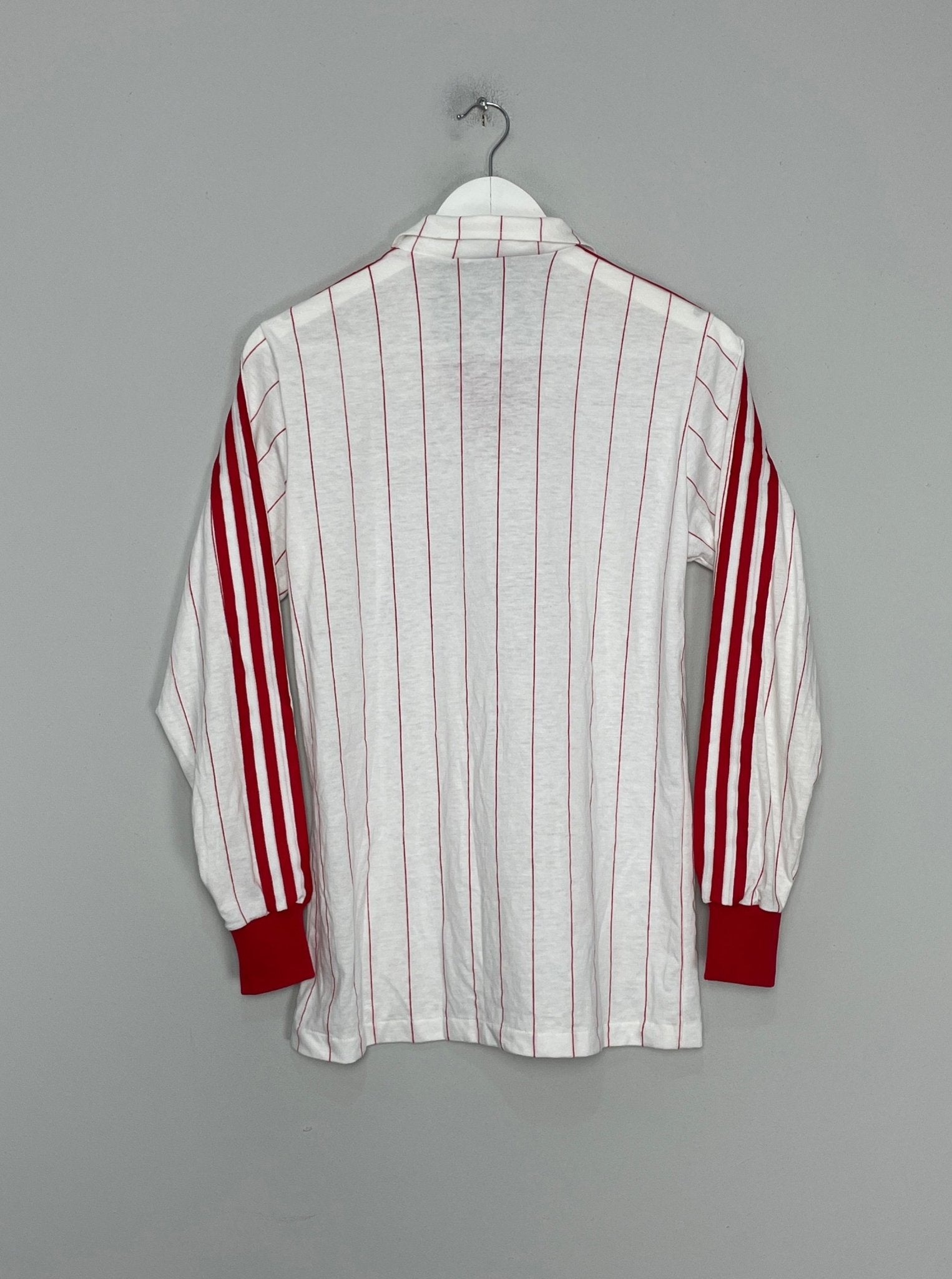 Shop 1981/83 HAMBURG L/S HOME SHIRT (M) ADIDAS, classic football shirts, vintage football shirts & retro soccer jerseys at Cult Kits