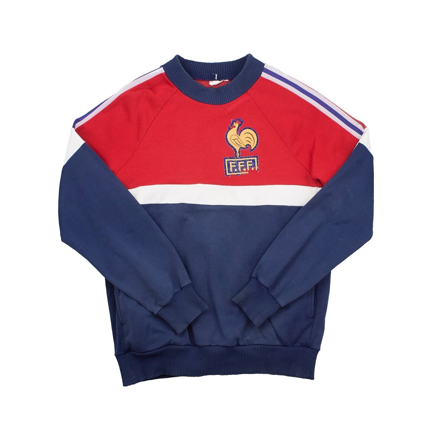 1982 France Adidas football shirt - view 1 - Cult Kits