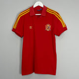 Shop 1982 SPAIN #10 *RE-ISSUE* HOME SHIRT (L) ADIDAS, classic football shirts, vintage football shirts & retro soccer jerseys at Cult Kits
