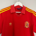 Shop 1982 SPAIN #10 *RE-ISSUE* HOME SHIRT (L) ADIDAS, classic football shirts, vintage football shirts & retro soccer jerseys at Cult Kits