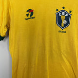 Shop 1983/85 BRAZIL #22 HOME SHIRT (XL) TOPPER, classic football shirts, vintage football shirts & retro soccer jerseys at Cult Kits