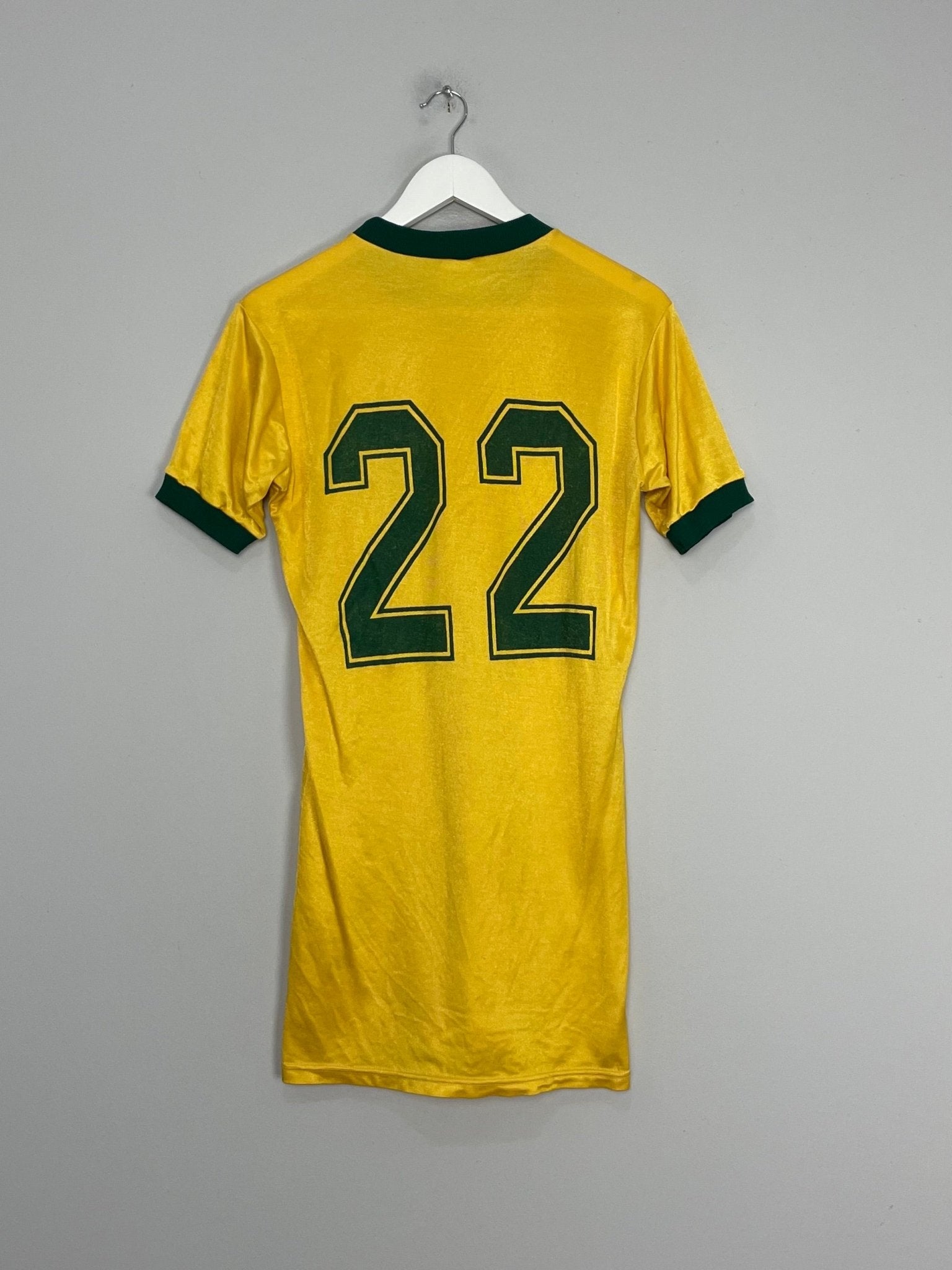 Shop 1983/85 BRAZIL #22 HOME SHIRT (XL) TOPPER, classic football shirts, vintage football shirts & retro soccer jerseys at Cult Kits