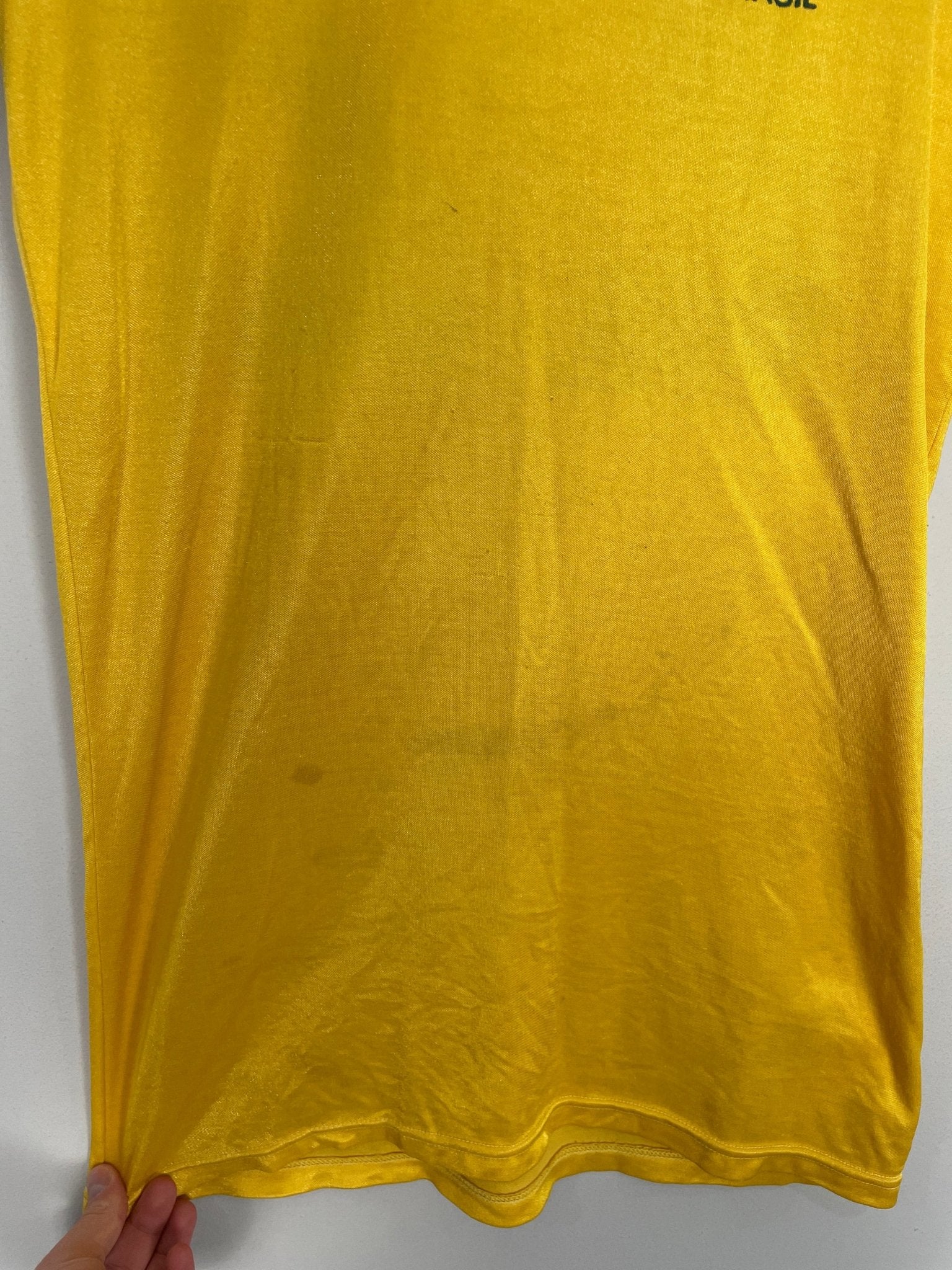 Shop 1983/85 BRAZIL #22 HOME SHIRT (XL) TOPPER, classic football shirts, vintage football shirts & retro soccer jerseys at Cult Kits