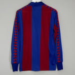 Shop 1984/89 BARCELONA L/S HOME SHIRT (M) MEYBA, classic football shirts, vintage football shirts & retro soccer jerseys at Cult Kits