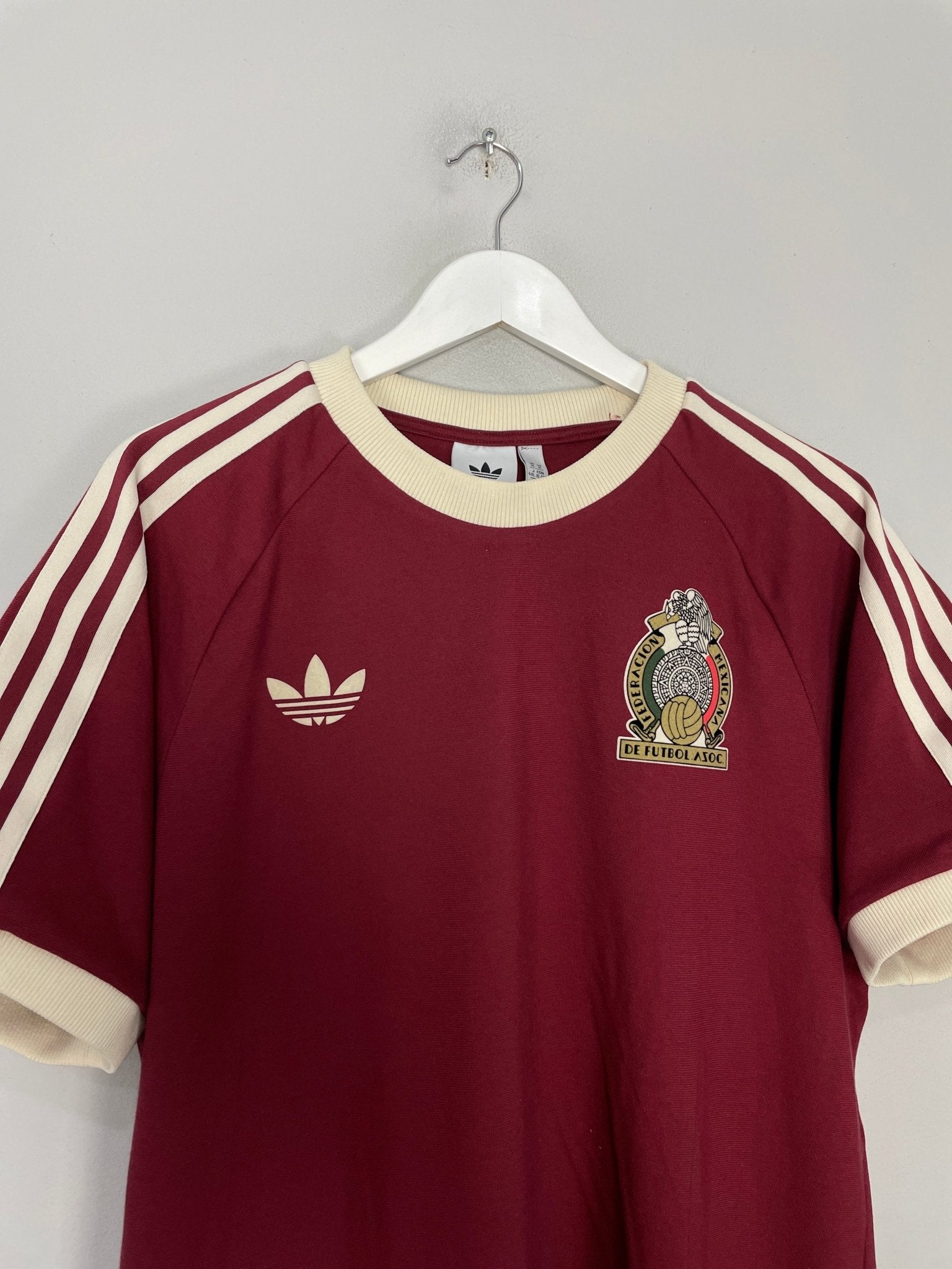 Shop 1985 MEXICO *ADIDAS ORIGINALS RE-ISSUE* AWAY SHIRT (XL) ADIDAS, classic football shirts, vintage football shirts & retro soccer jerseys at Cult Kits