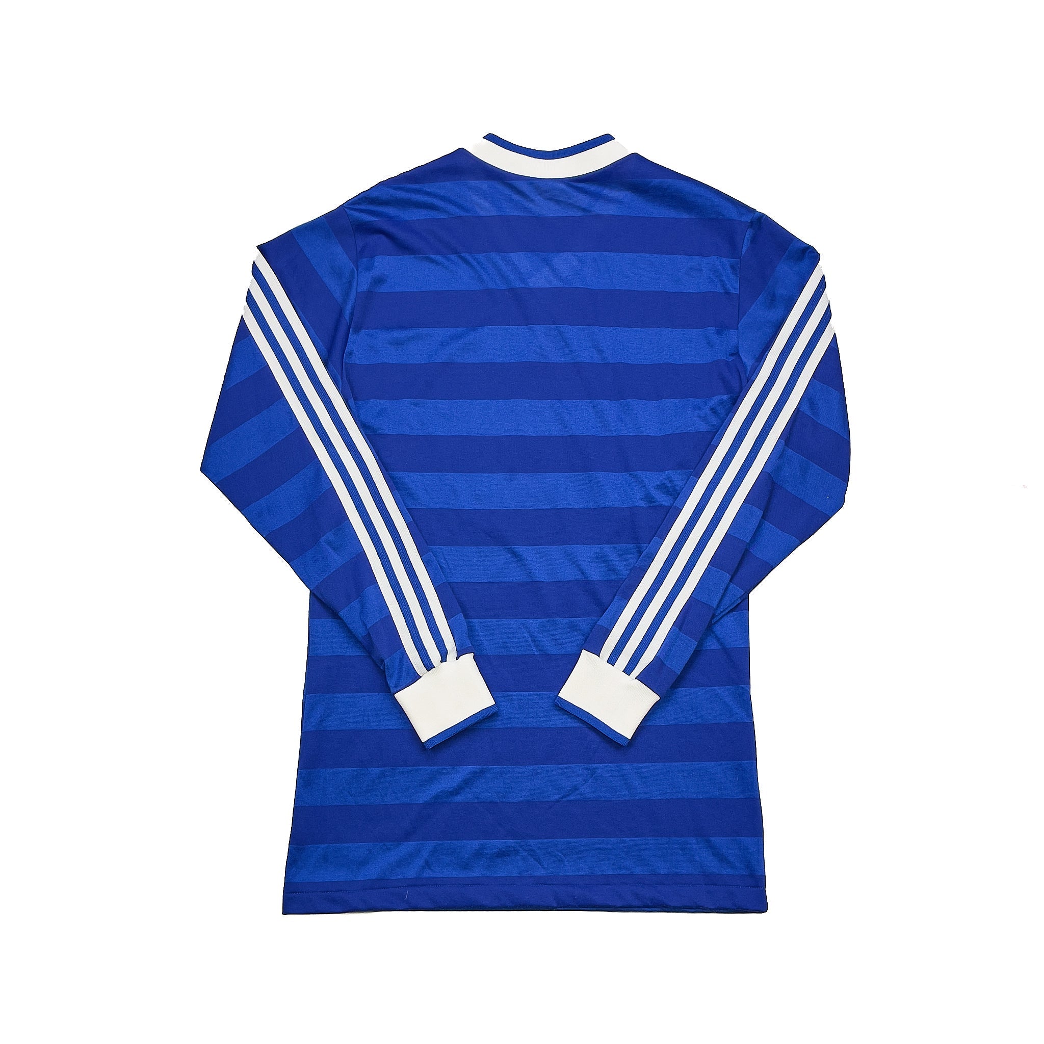 Buy 1985/86 Schalke L/S Home Shirt (M) Adidas ~ Free worldwide shipping ~ Authentic Vintage Football Shirts from Cult Kits