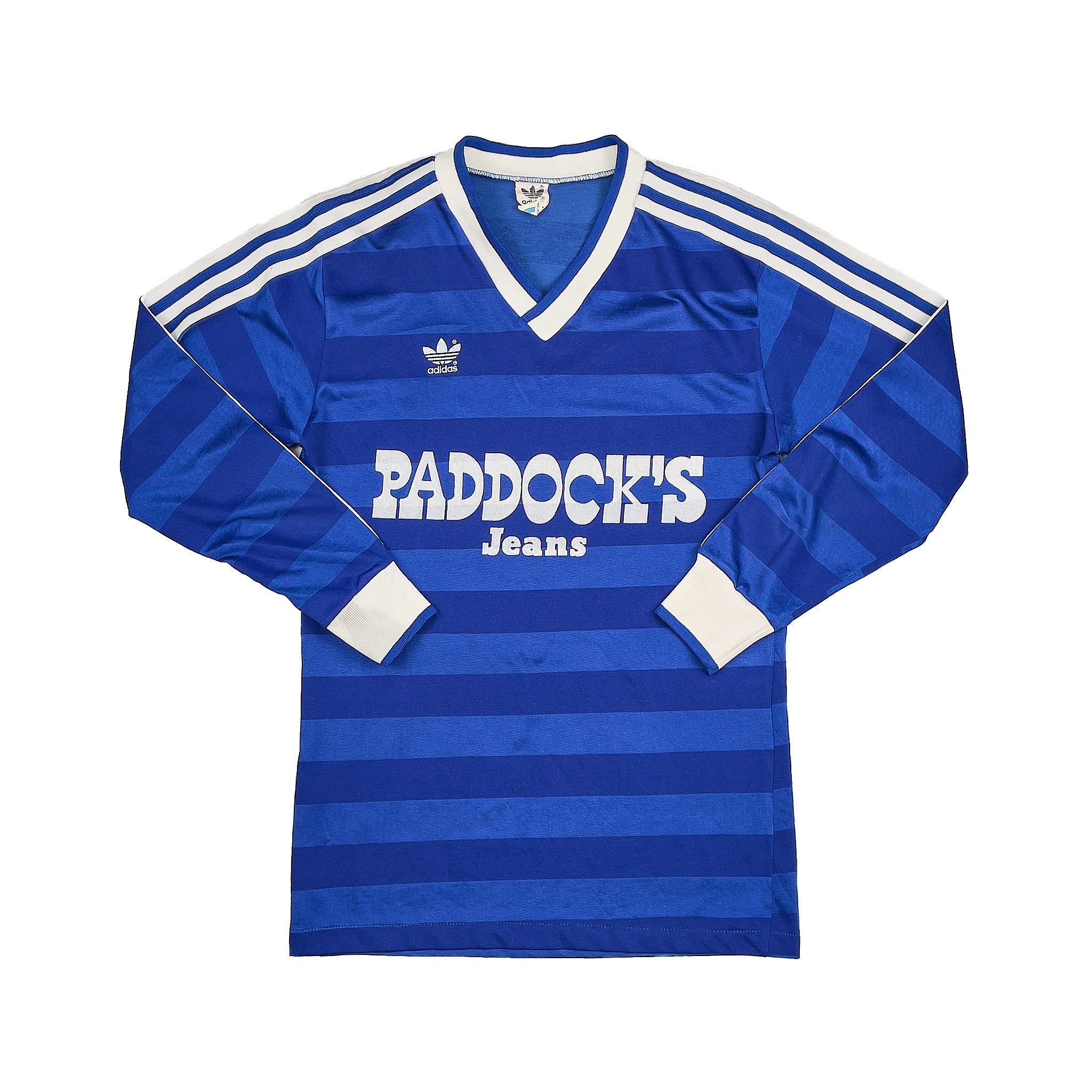 1985 86 Schalke L S Home Shirt