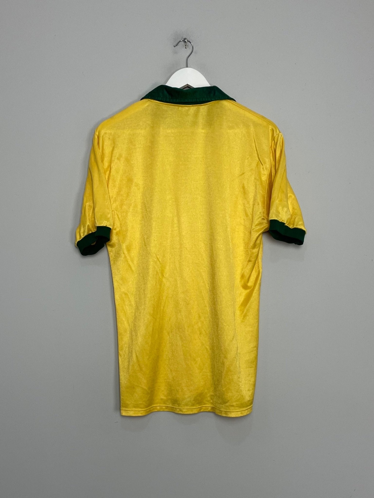 Shop 1985/88 BRAZIL HOME SHIRT (M) TOPPER, classic football shirts, vintage football shirts & retro soccer jerseys at Cult Kits