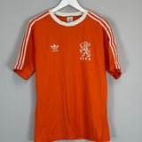 1985/88 NETHERLANDS HOME SHIRT (L) ADIDAS