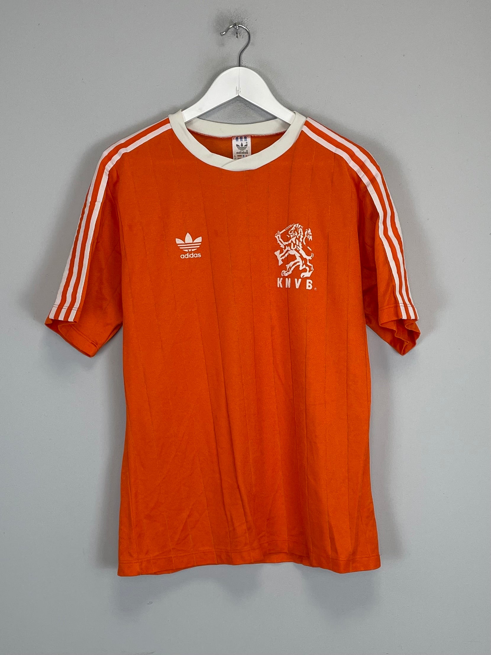 1985/88 NETHERLANDS HOME SHIRT (L) ADIDAS