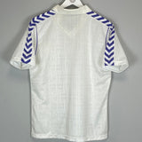 Shop 1986/88 REAL MADRID *MINT* HOME SHIRT (L) HUMMEL, classic football shirts, vintage football shirts & retro soccer jerseys at Cult Kits
