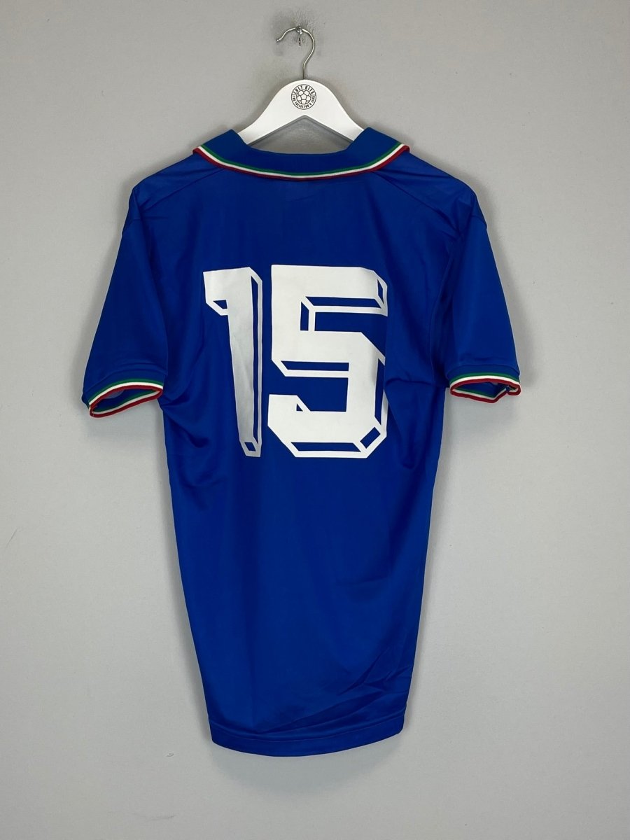1986/90 ITALY 15 HOME SHIRT (L) DIADORA - Cult Kits - Large - Buy Vintage Football Shirts, Authentic Retro Football Shirts For Sale, Classic Football Shirts & Soccer Jersey