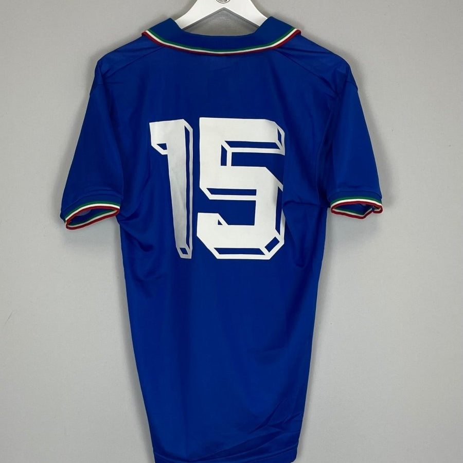 1986/90 ITALY 15 HOME SHIRT (L) DIADORA - Cult Kits - Large - Buy Vintage Football Shirts, Authentic Retro Football Shirts For Sale, Classic Football Shirts & Soccer Jersey