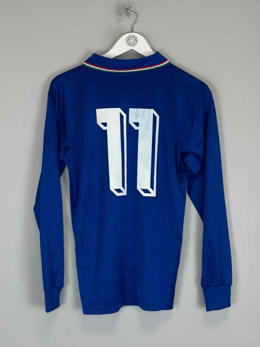 1986/91 ITALY 11 L/S HOME SHIRT (M) DIADORA - Cult Kits - Medium - Buy Vintage Football Shirts, Authentic Retro Football Shirts For Sale, Classic Football Shirts & Soccer Jersey