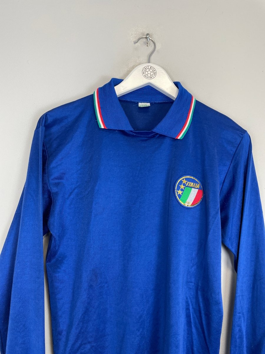 1986/91 ITALY 11 L/S HOME SHIRT (M) DIADORA - Cult Kits - Medium - Buy Vintage Football Shirts, Authentic Retro Football Shirts For Sale, Classic Football Shirts & Soccer Jersey