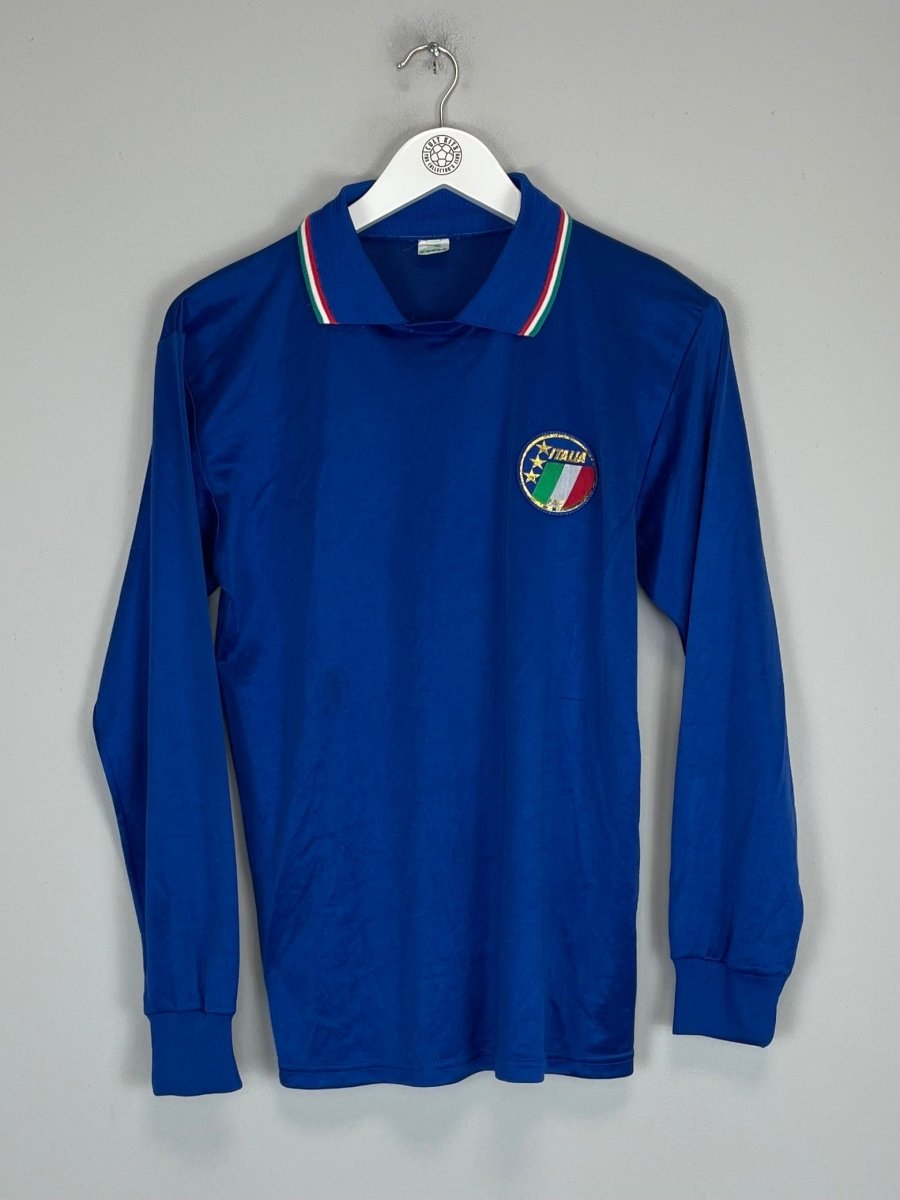 1986/91 ITALY 11 L/S HOME SHIRT (M) DIADORA - Cult Kits - Medium - Buy Vintage Football Shirts, Authentic Retro Football Shirts For Sale, Classic Football Shirts & Soccer Jersey