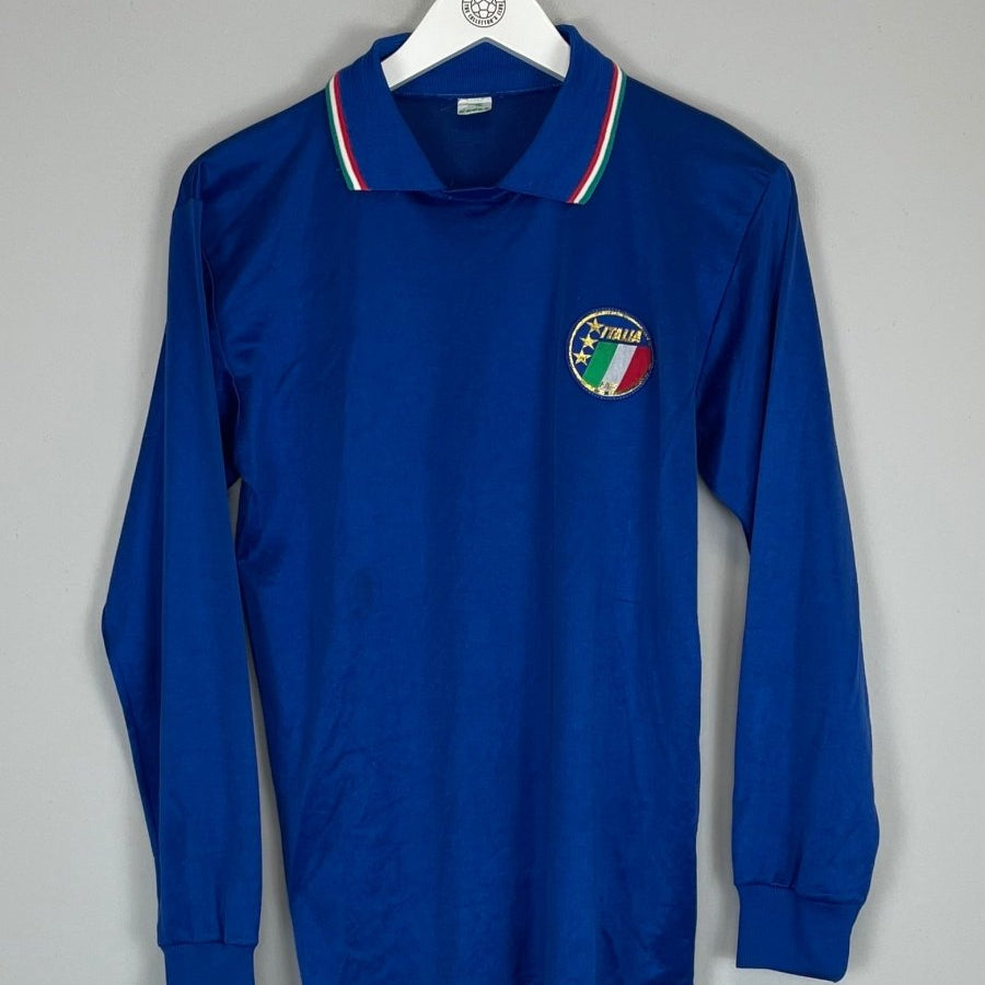 1986/91 ITALY 11 L/S HOME SHIRT (M) DIADORA - Cult Kits - Medium - Buy Vintage Football Shirts, Authentic Retro Football Shirts For Sale, Classic Football Shirts & Soccer Jersey