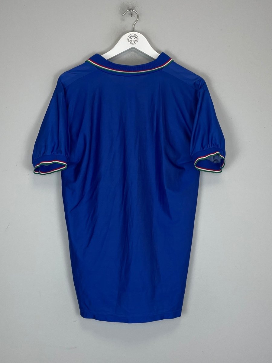 1986/91 ITALY HOME SHIRT (L) DIADORA - Cult Kits - Large - Buy Vintage Football Shirts, Authentic Retro Football Shirts For Sale, Classic Football Shirts & Soccer Jersey