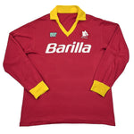 Buy 1987/90 ROMA 10 L/S HOME SHIRT (L) NR ~ Free worldwide shipping available ~ Authentic Vintage Football Shirts from Cult Kits