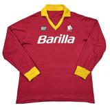 Buy 1987/90 ROMA 10 L/S HOME SHIRT (L) NR ~ Free worldwide shipping available ~ Authentic Vintage Football Shirts from Cult Kits