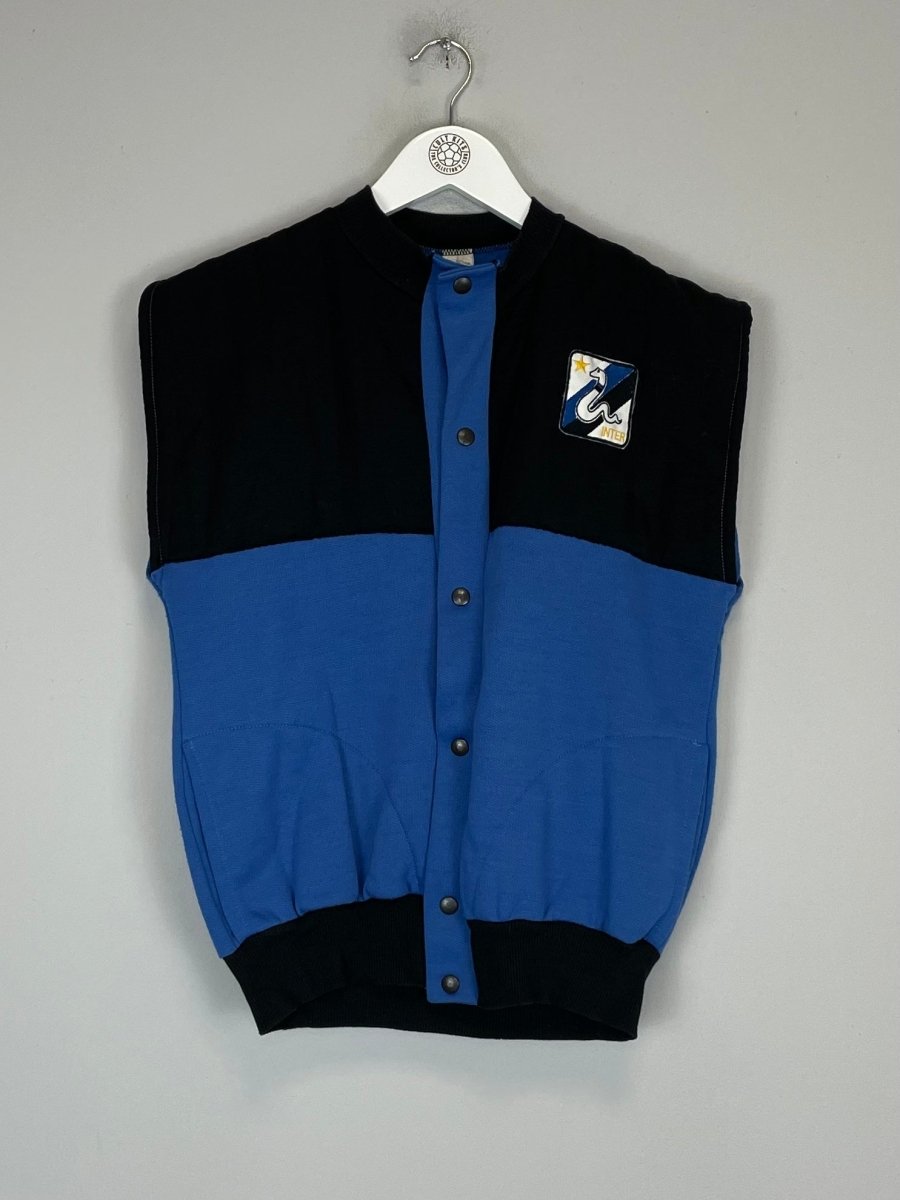 1988/89 INTER MILAN GILET (S) OM - Cult Kits - Small - Buy Vintage Football Shirts, Authentic Retro Football Shirts For Sale, Classic Football Shirts & Soccer Jersey