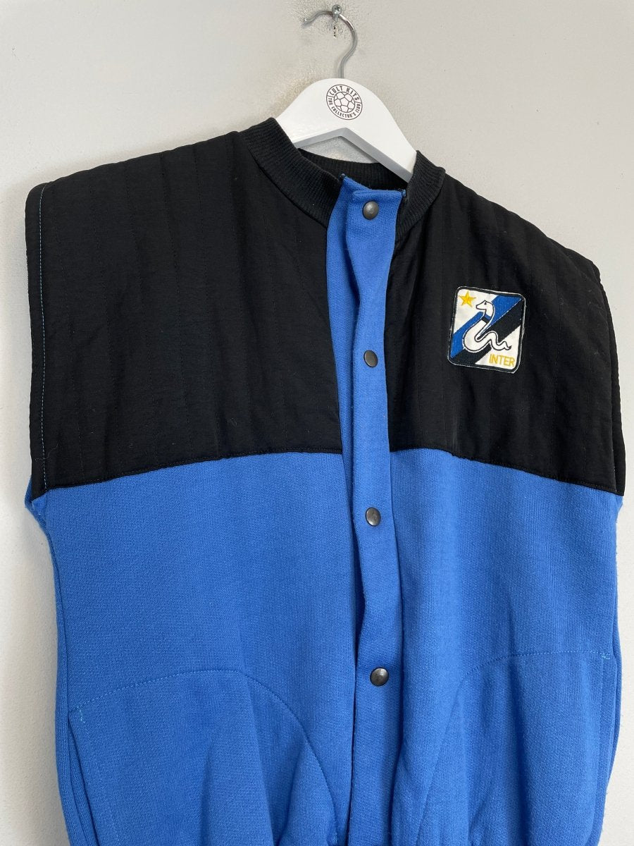 1988/89 INTER MILAN GILET (S) OM - Cult Kits - Small - Buy Vintage Football Shirts, Authentic Retro Football Shirts For Sale, Classic Football Shirts & Soccer Jersey