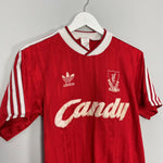 Shop 1988/89 LIVERPOOL HOME SHIRT (M) ADIDAS, classic football shirts, vintage football shirts & retro soccer jerseys at Cult Kits