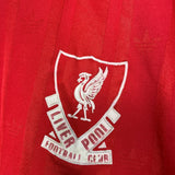 Shop 1988/89 LIVERPOOL HOME SHIRT (M) ADIDAS, classic football shirts, vintage football shirts & retro soccer jerseys at Cult Kits