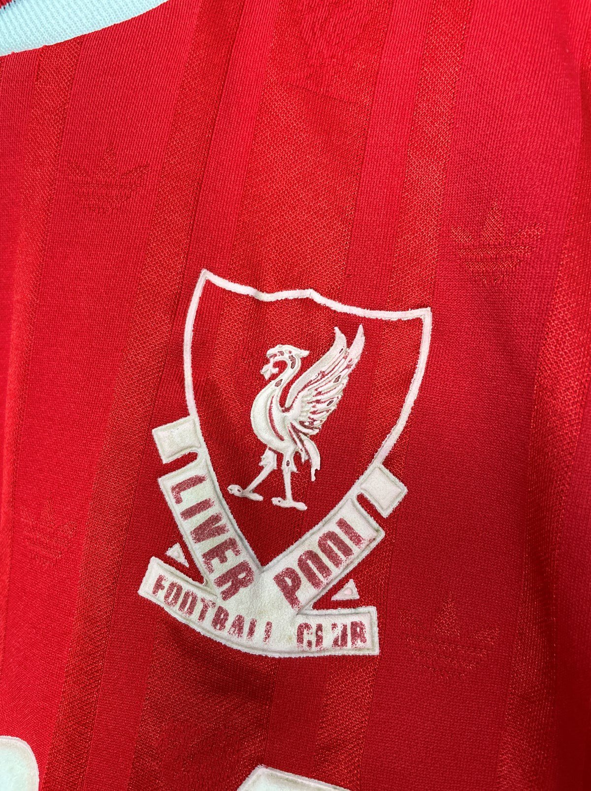 Shop 1988/89 LIVERPOOL HOME SHIRT (M) ADIDAS, classic football shirts, vintage football shirts & retro soccer jerseys at Cult Kits